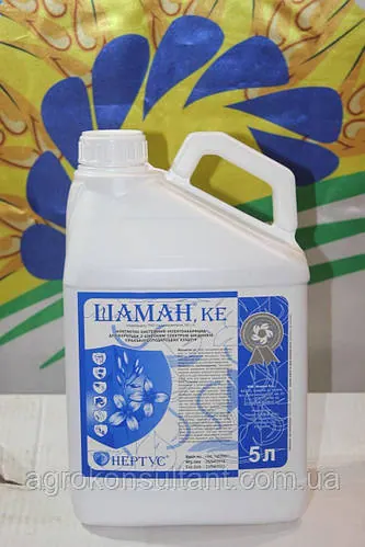 Інсектицид Шаман (Нертус), 5 л  — хлорпірифос, 500 г/л + циперметрин, 50 г/л (аналог Нурел Д, Фосорган Дуо)