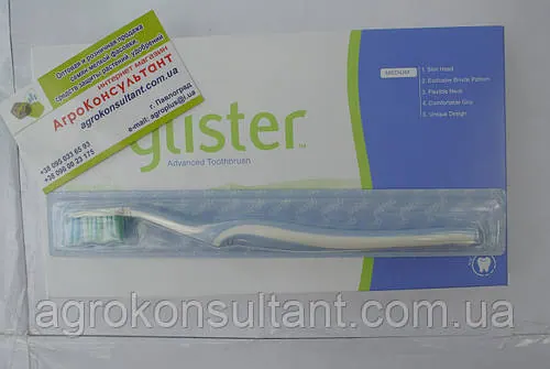 Універсальна зубна щітка Glister від Amway (середньої жорсткості), 1 шт