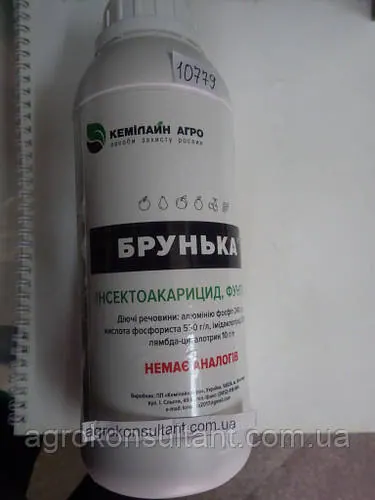 Інсектицид акарицид — фунгіцид Брунька 1 л — ефективний засіб для оброблення саду препарат фунгіцид