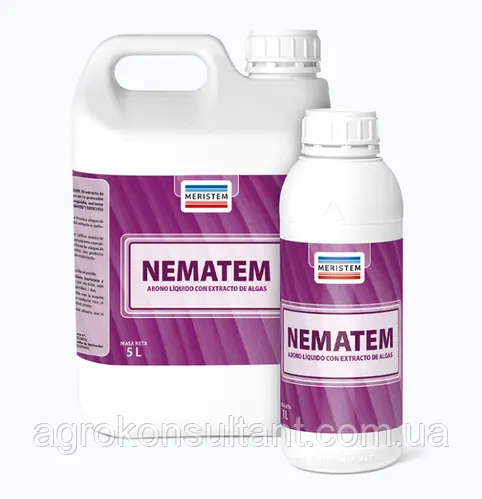 Добриво Нематем / NEMATEM (Meristem), 1 л — біологічний нематоцид на основі екстракту чорнобривців