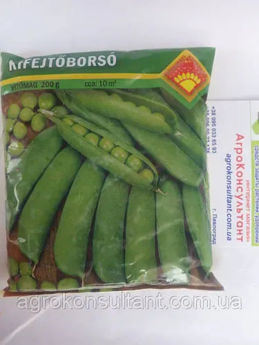Насіння зеленого горошку Кенцо (kifejtoborso) — 200 г Венгія.