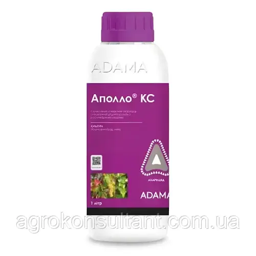 Інсектицид Аполло (ADAMA), 1 л — акарицид довготривалої дії, від кліща