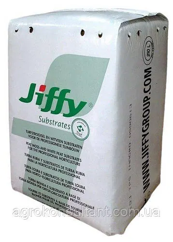 Торф’яний субстрат Jiffy VEG2, 210 л (фракція 0-8; рH 5,8-6,0) Джифі Джиффі