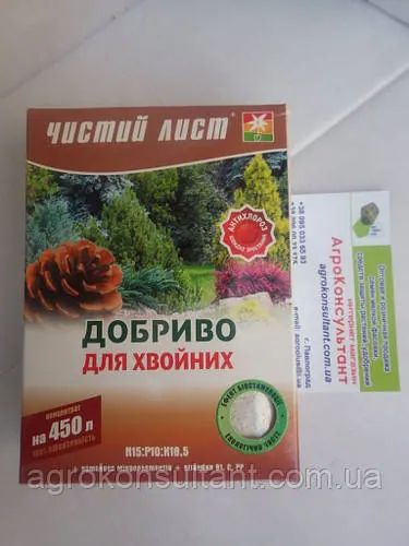 Добриво Чисте Листя для хвойних, 300 г