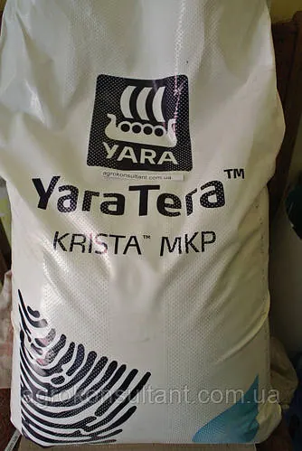 Добриво Монофосфат калію ( монокалійфосфат) , 1 кг. YaraTera 0-52-34 фосфор P52%, калій K34% добриво