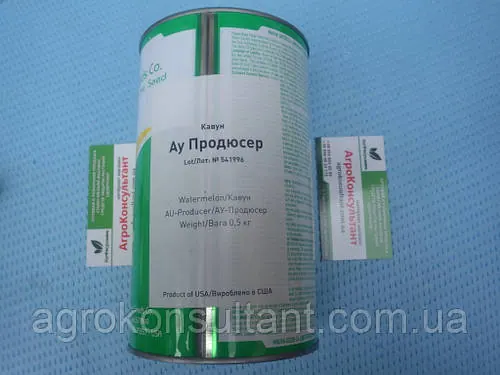 Насіння кавуна АУ-Продюсер (Innova Seeds), 500 грам - ранній (75-80 днів), покращений сорт Кримсон Світ