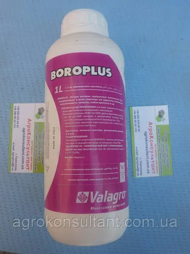 Бороплюс Валагро (Boroplus Valagro), 1 л — унікальне швидкорозчинне борне добриво