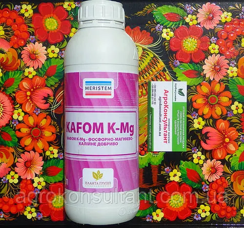 Кафом Калій-Магній / Kafom К-Mg (Meristem), 1л — фосфорно-магнієво-калійне добриво для позакореневого підживлення
