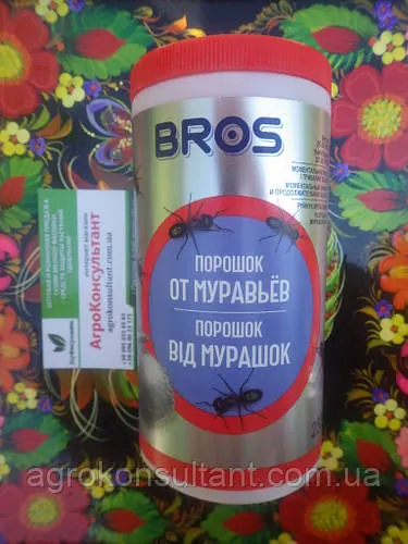 Порошок від мурах з дозатором (Брос \ Bros), 250 г - ефективно руйнує мурашники
