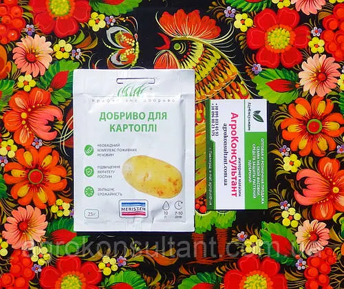 Добриво для картоплі (Меристем / MERISTEM), 25 г — збалансована формула NPK